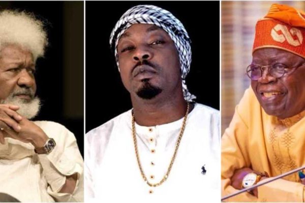 “Tell Your Papa”: Wole Soyinka Slams Tinubu’s Govt Over Ban on Eedris Abdulkareem’s Song 🔥🎤