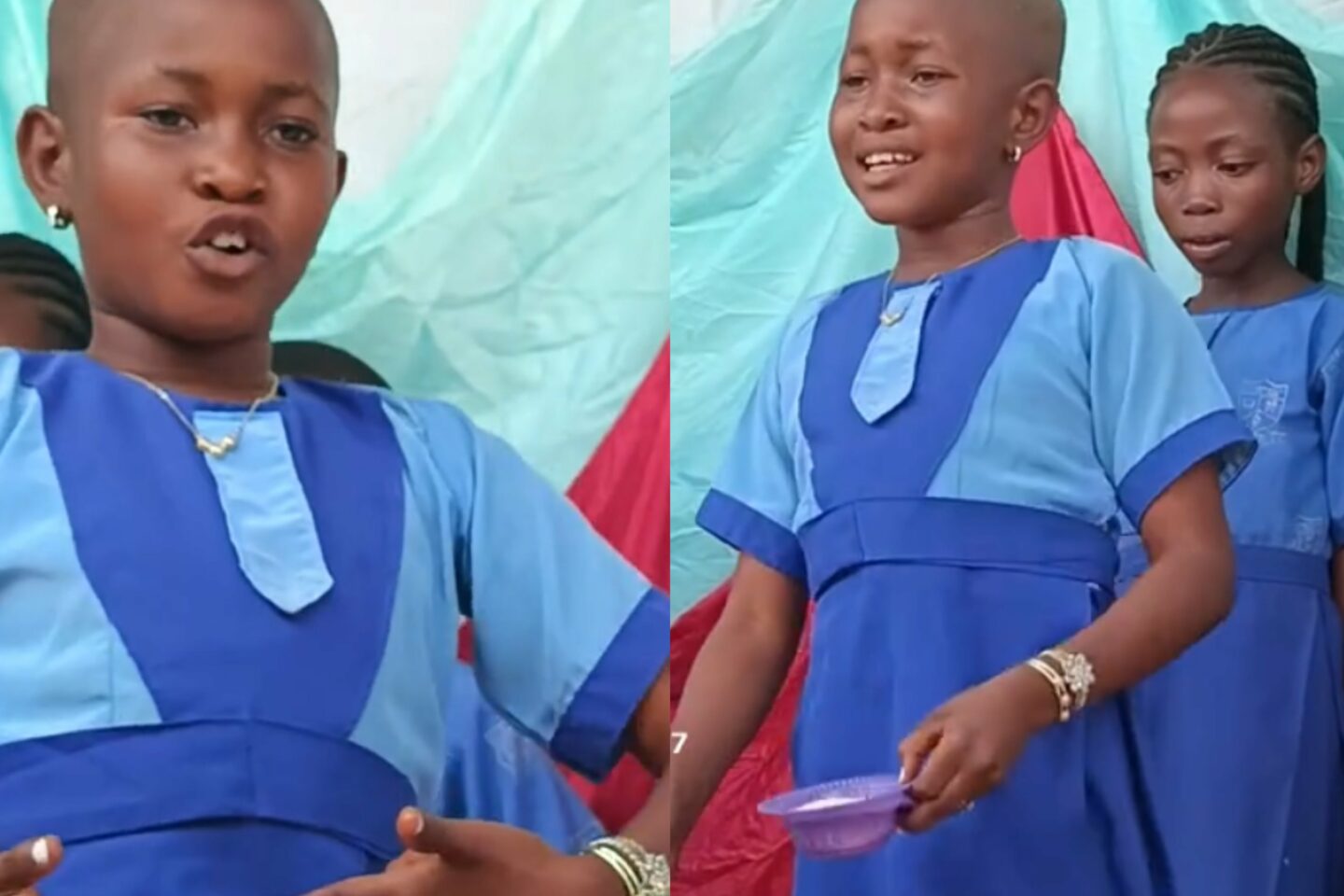 Garri is a family” — Primary 3 pupil’s debate performance gets Nigerians talking
